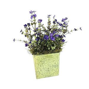 Floral Wall Decor Metal Faux Greenery Handcrafted by Collins Creek Collections